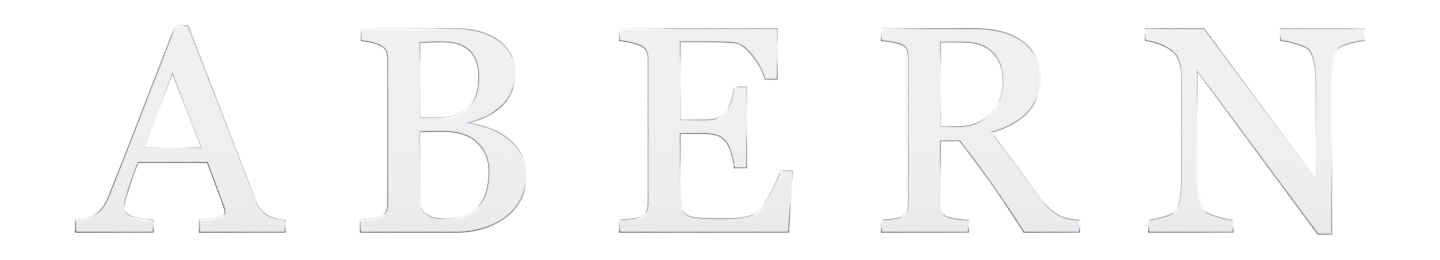 ABERN orijinal yazı logosu