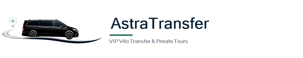 AstraTransfer orijinal araç ve yazı logosu